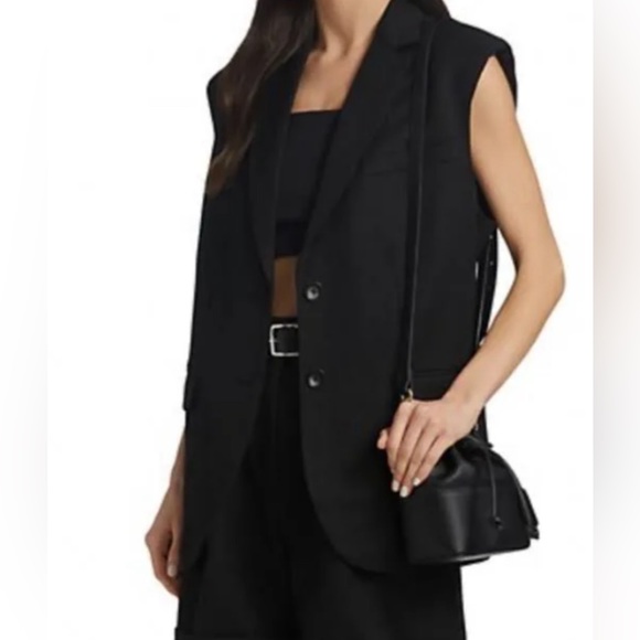 Anine bing ray wool vest worn twice. 100-% wool. Size xs - Picture 3 of 8